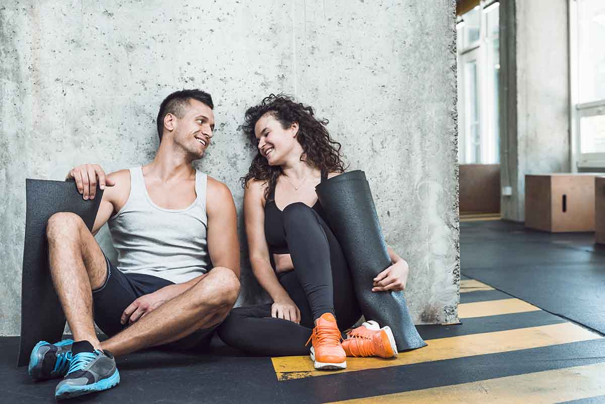 Singles into fitness in Montréal