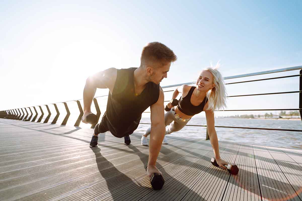 Singles into fitness in Harlem