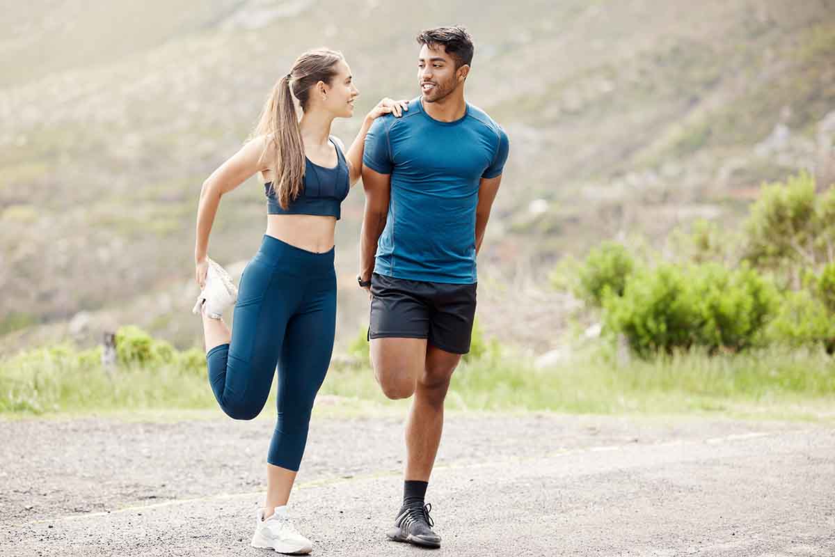 Singles into fitness in Fiji Island