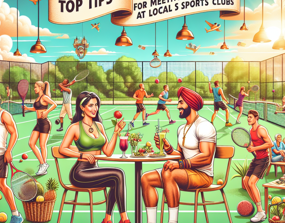 Top Tips for Meeting Active Singles at Local Sports Clubs